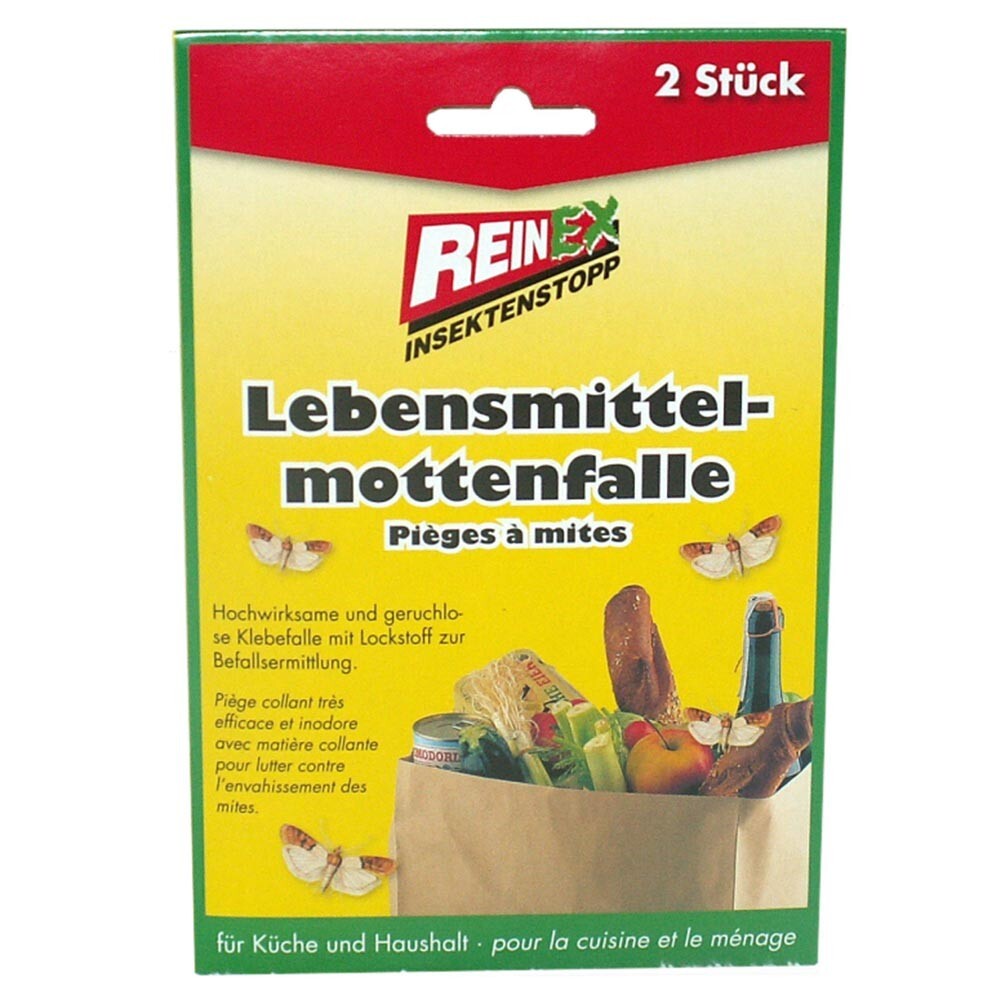 Reinex Lebensmittel-Mottenfalle, 2 Stück image number 0