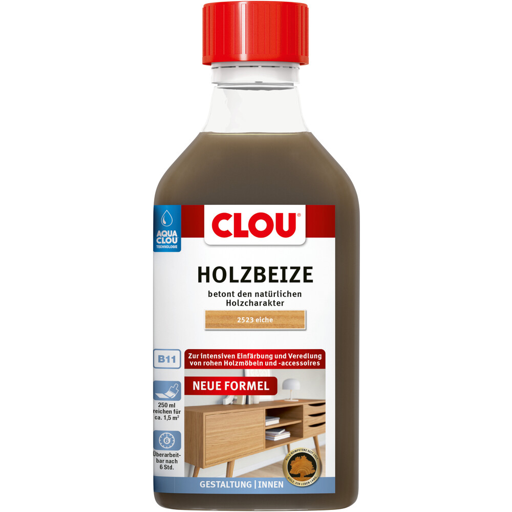 Aqua Clou Holzbeize Eiche 250 ml