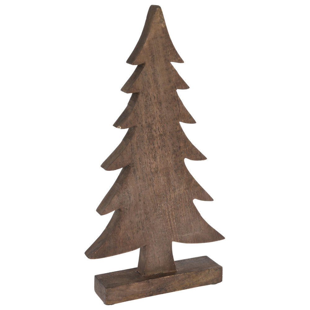 Standdeko Tannenbaum 33 cm aus Holz