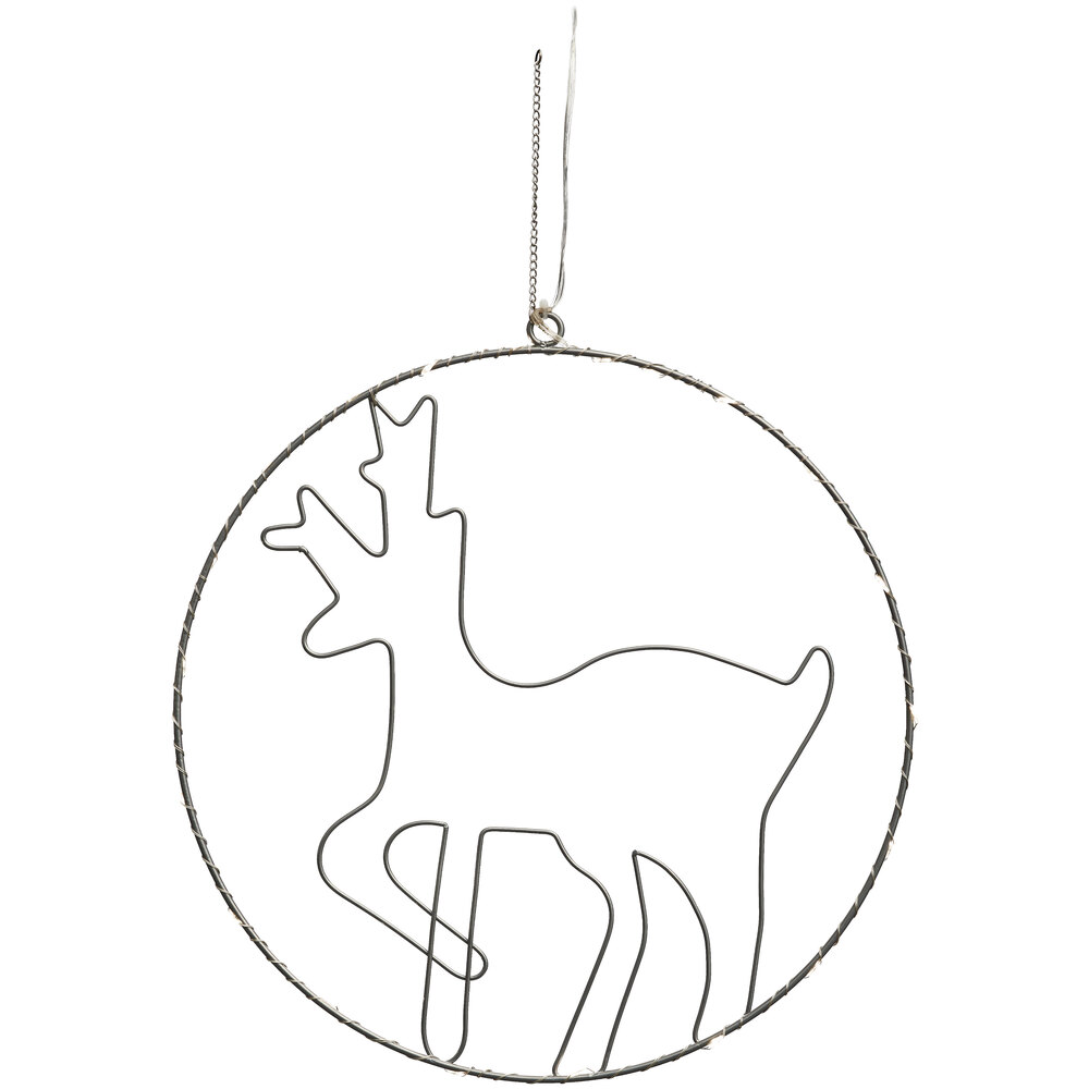 LED-Deko-Ring Rentier image number 1