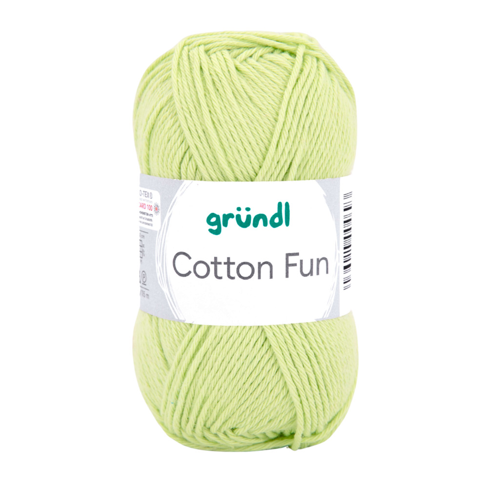 Garn Cotton Fun 50 g hellgr&uuml;n image number 0