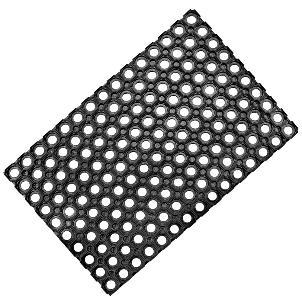 Fußmatte aus Gummi 100 x 50 cm, Ringform