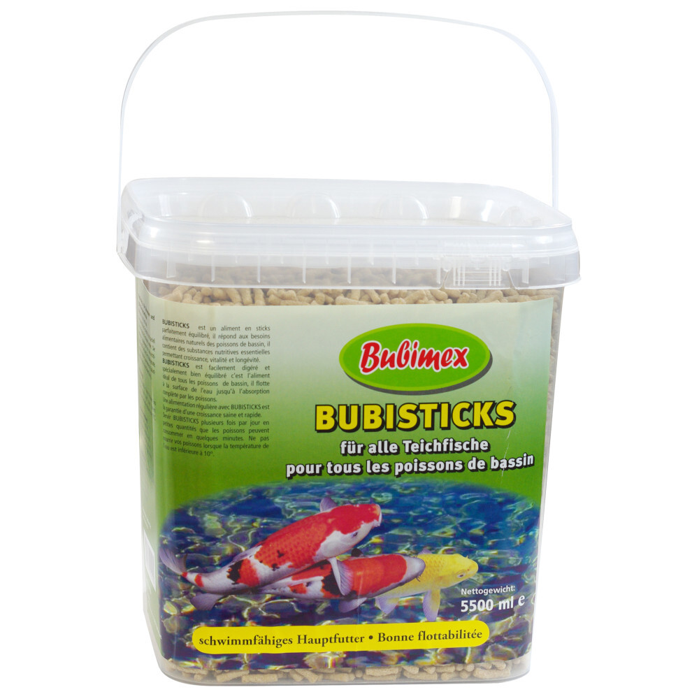 Bubisticks Teichsticks Spezial-Fischfutter 10,5 Liter image number 0