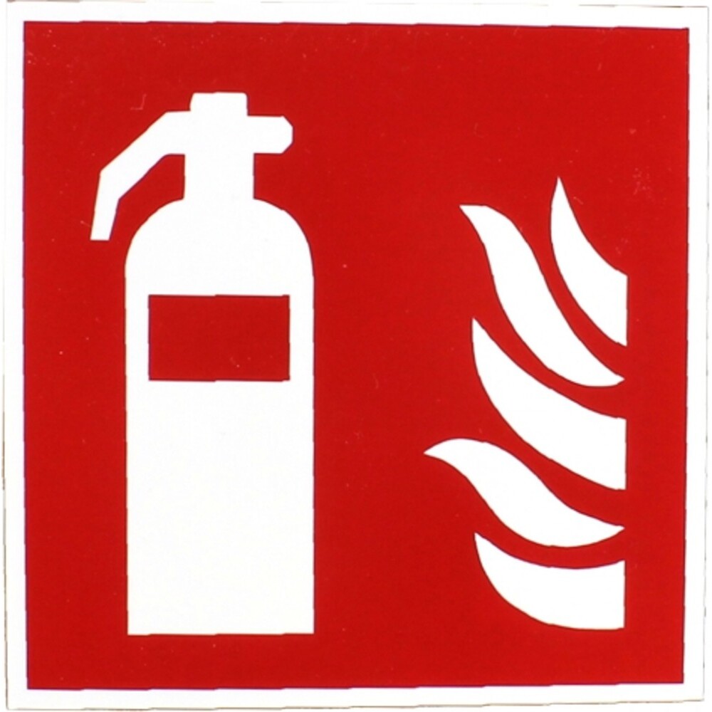 Feuerlöscher Schild 150 x 150 mm