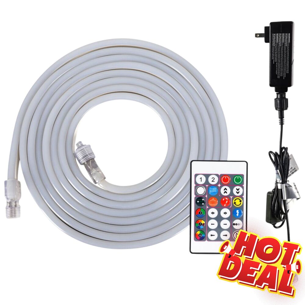 LED-Lichtschlauch "Neon Flex Rainbow" 5 Meter