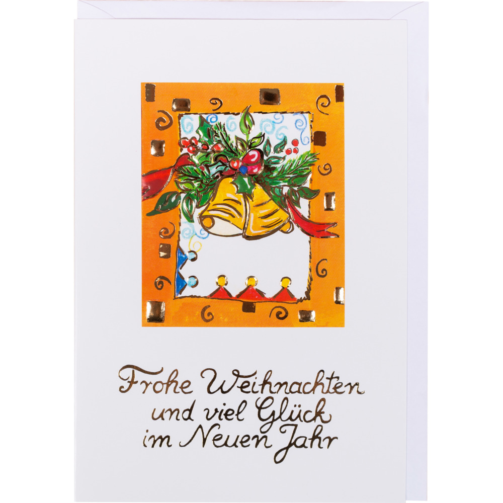 Weihnachtskarte aufklappbar mit Umschlag image number 2