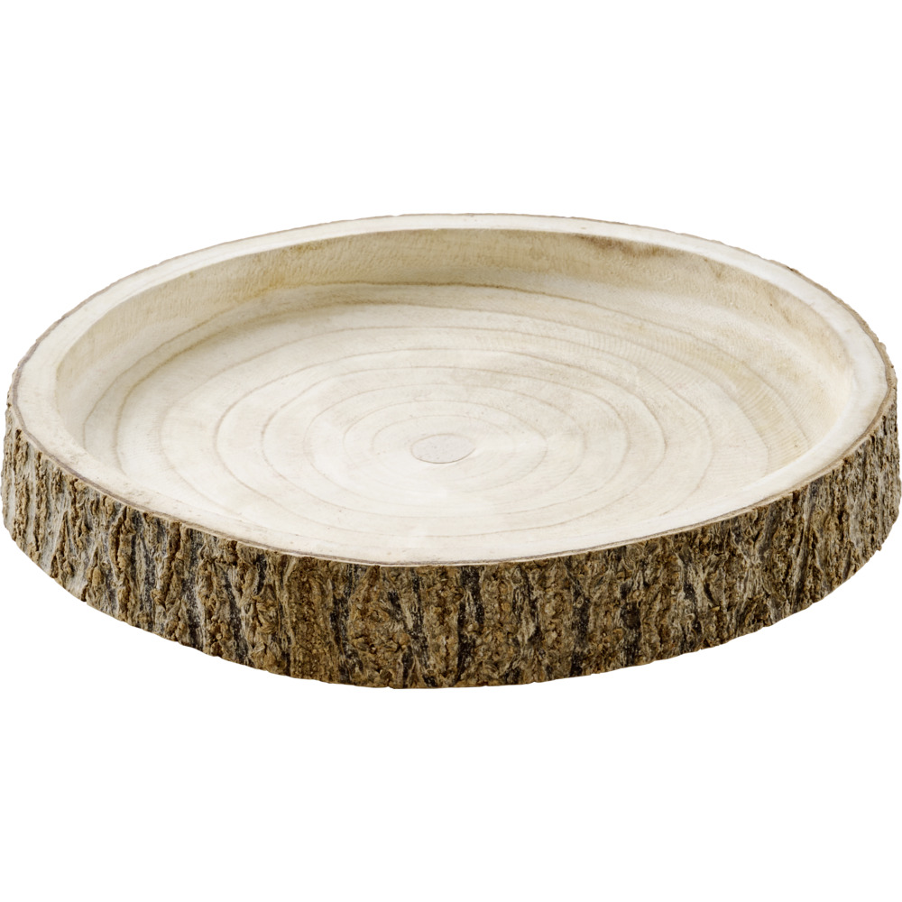 Tablett rund Ø 35 cm aus Holz