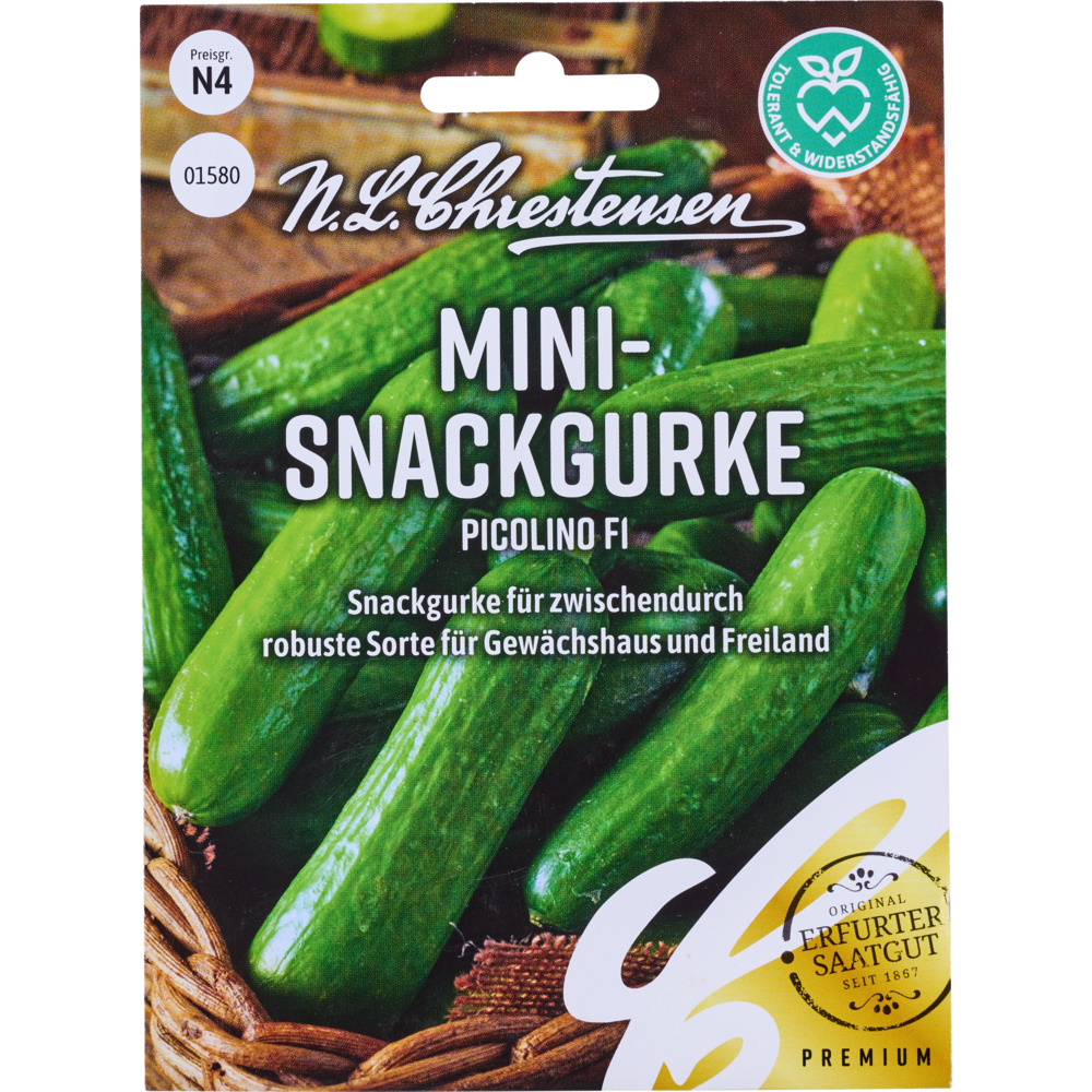 Saatgut Mini Snackgurke Picolino F1 image number 0