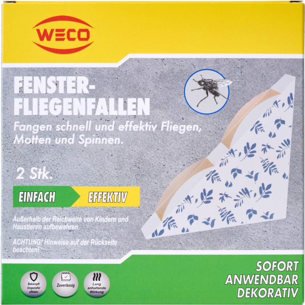 Fenstereck-Fliegenfalle 2er Set image number 0