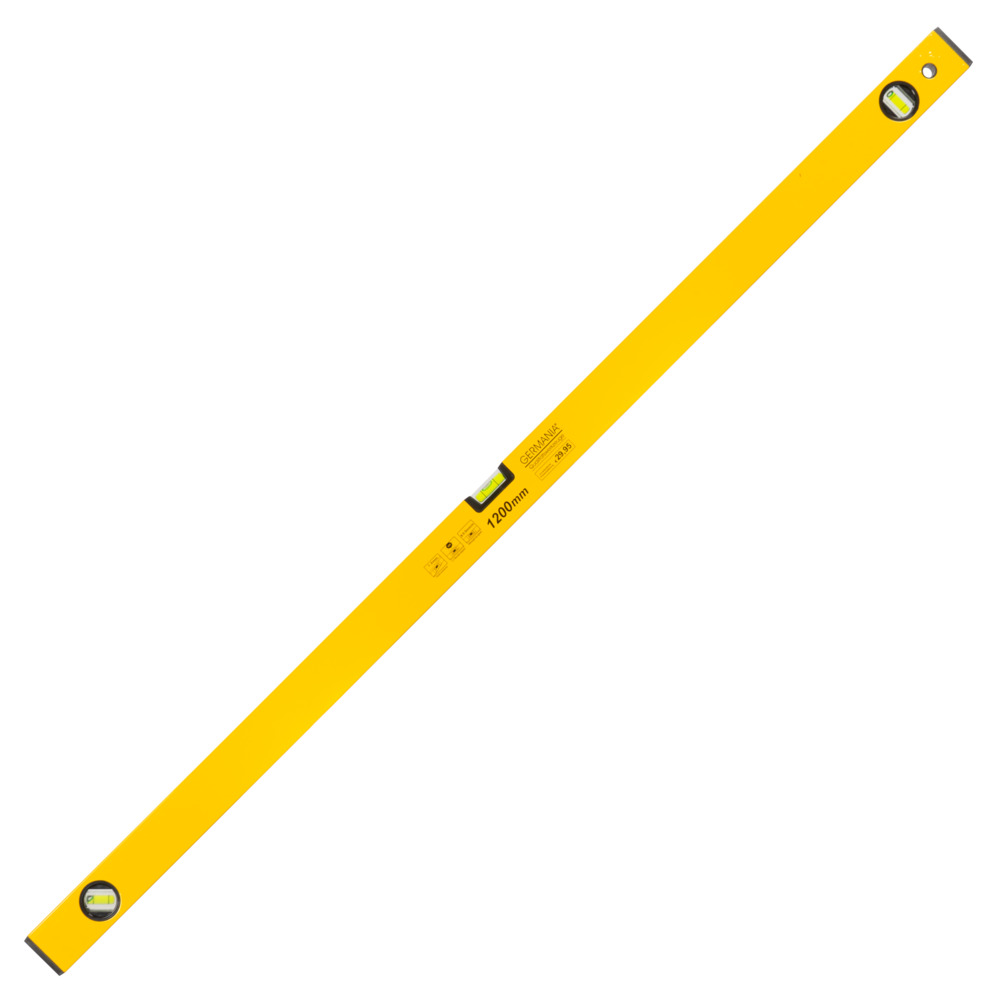 Wasserwaage gelb 120cm Aluminium GERMANIA®