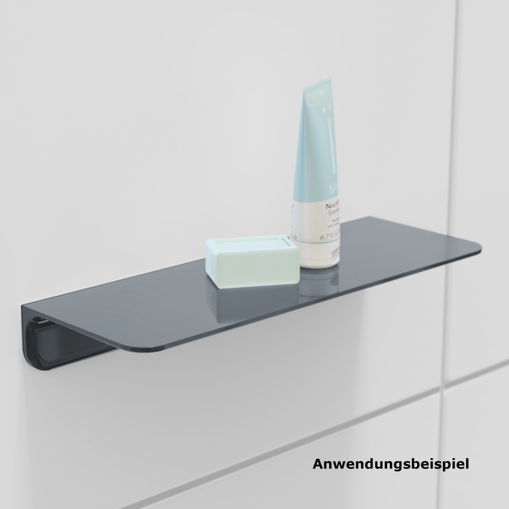 Duschablage 35 x 12,5 x 5 cm in Anthrazit image number 2