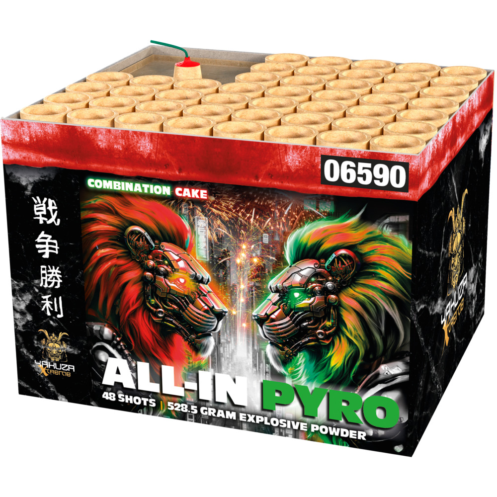 Feuerwerksbatterie "All-in Pyro"