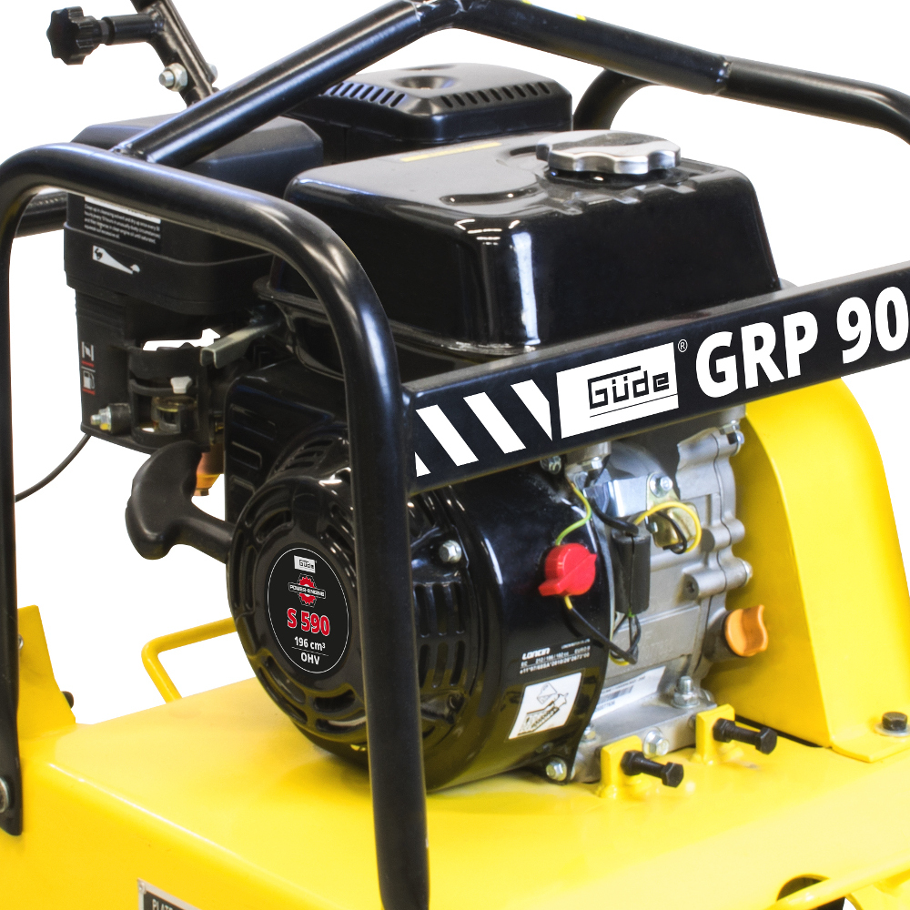 Güde® Rüttelplatte GRP 90 4-Takt Benzin mit 4,1 KW Motorleistung für Pflaster- und Ausbesserungsarbeiten image number 3