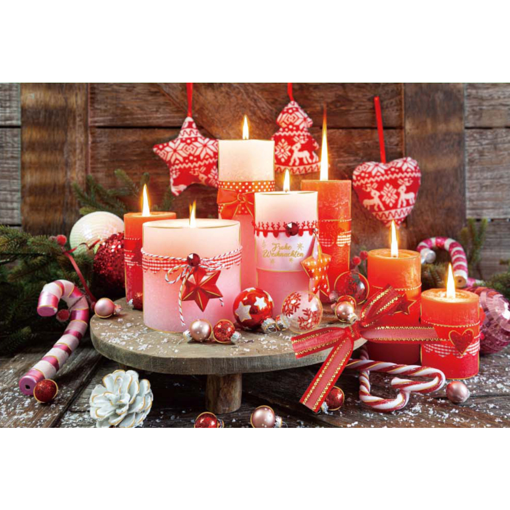 Weihnachtskarte Handmade aufklappbar mit Umschlag image number 18