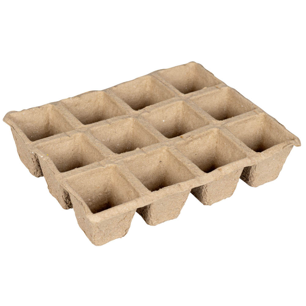 Anzuchttöpfe 2 Stück, mit je 12 Fächern, Papier