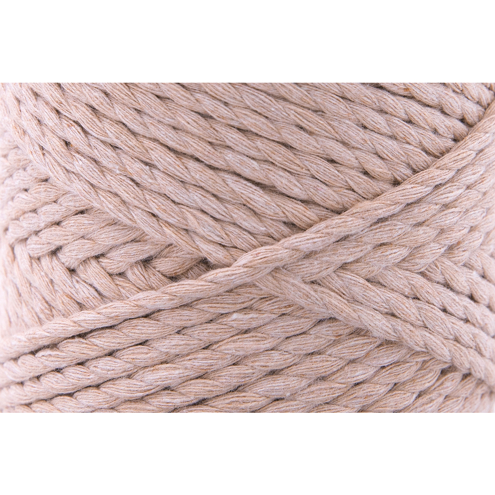Macramé Garn 330 g beige image number 1