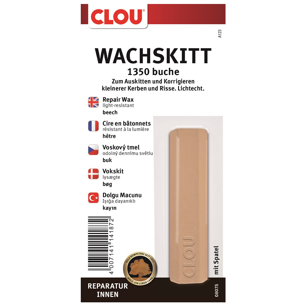 Clou Wachskitt Nr. 1350 Buche, 1 Stück image number 0