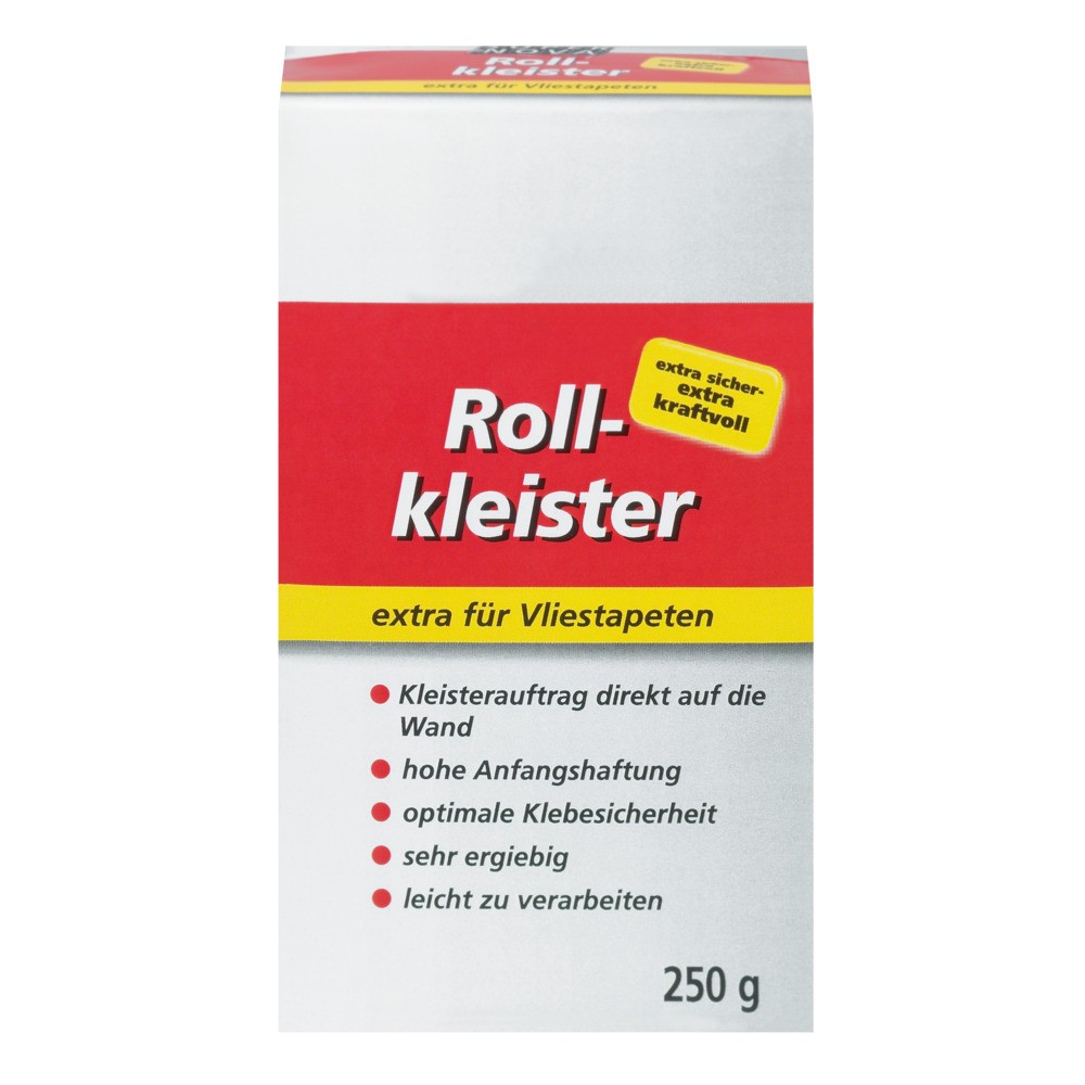 Rollkleister für Vliestapeten mit hoher Klebekraft