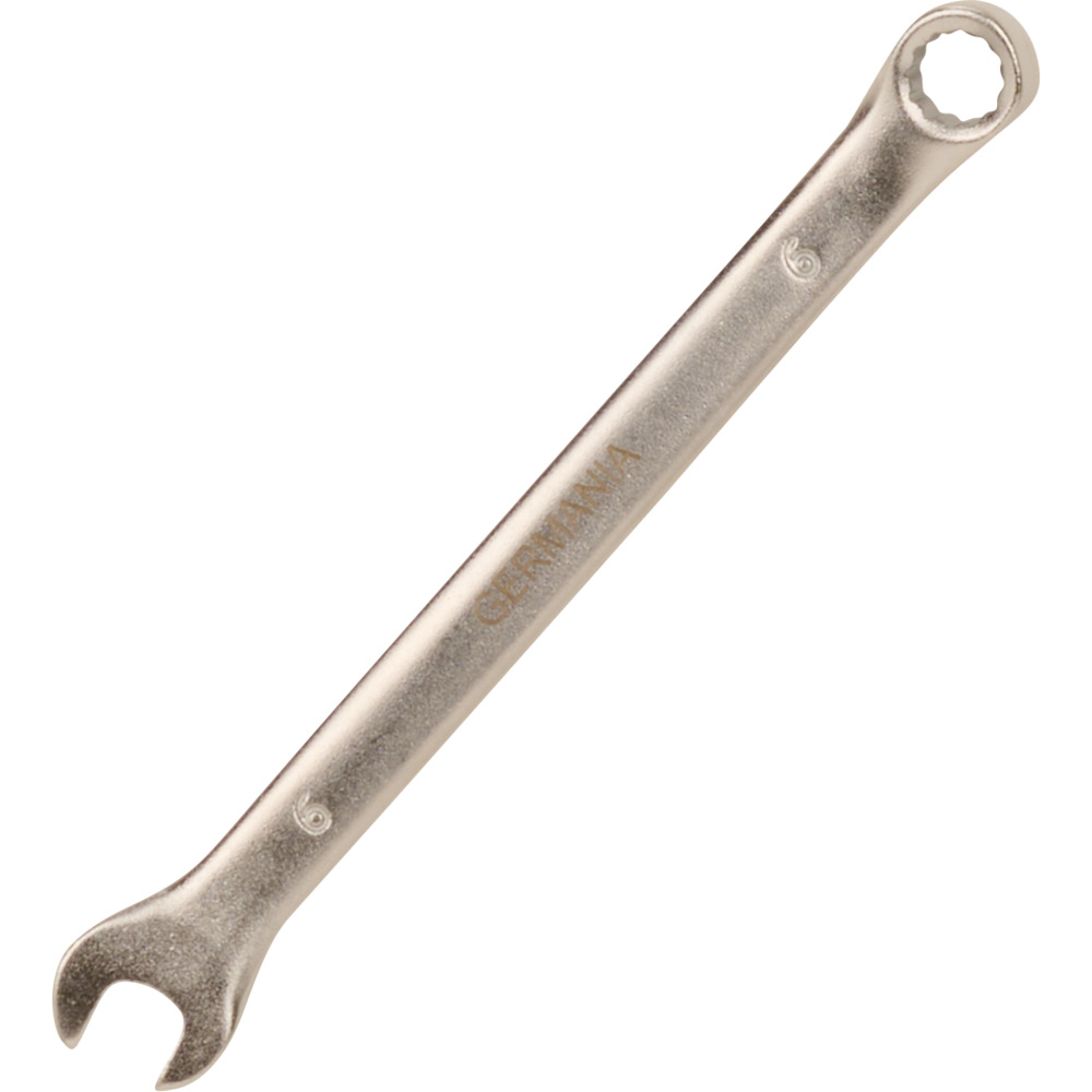 Gabel Ringschl&uuml;ssel 6 mm, satiniert image number 0