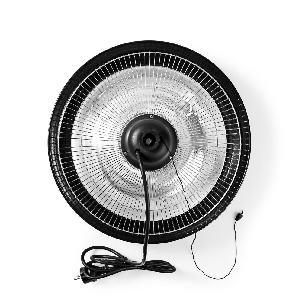 Heizpilz elektrisch 1500 W aus Metall in schwarz, höhenverstellbar image number 4