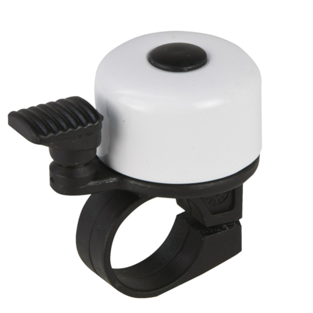 FISCHER Fahrrad Glocke Mini weiß