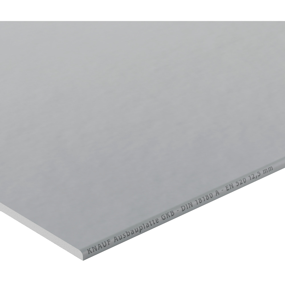 Ausbauplatte Gipskarton 1200 x 600 x 12,5 mm