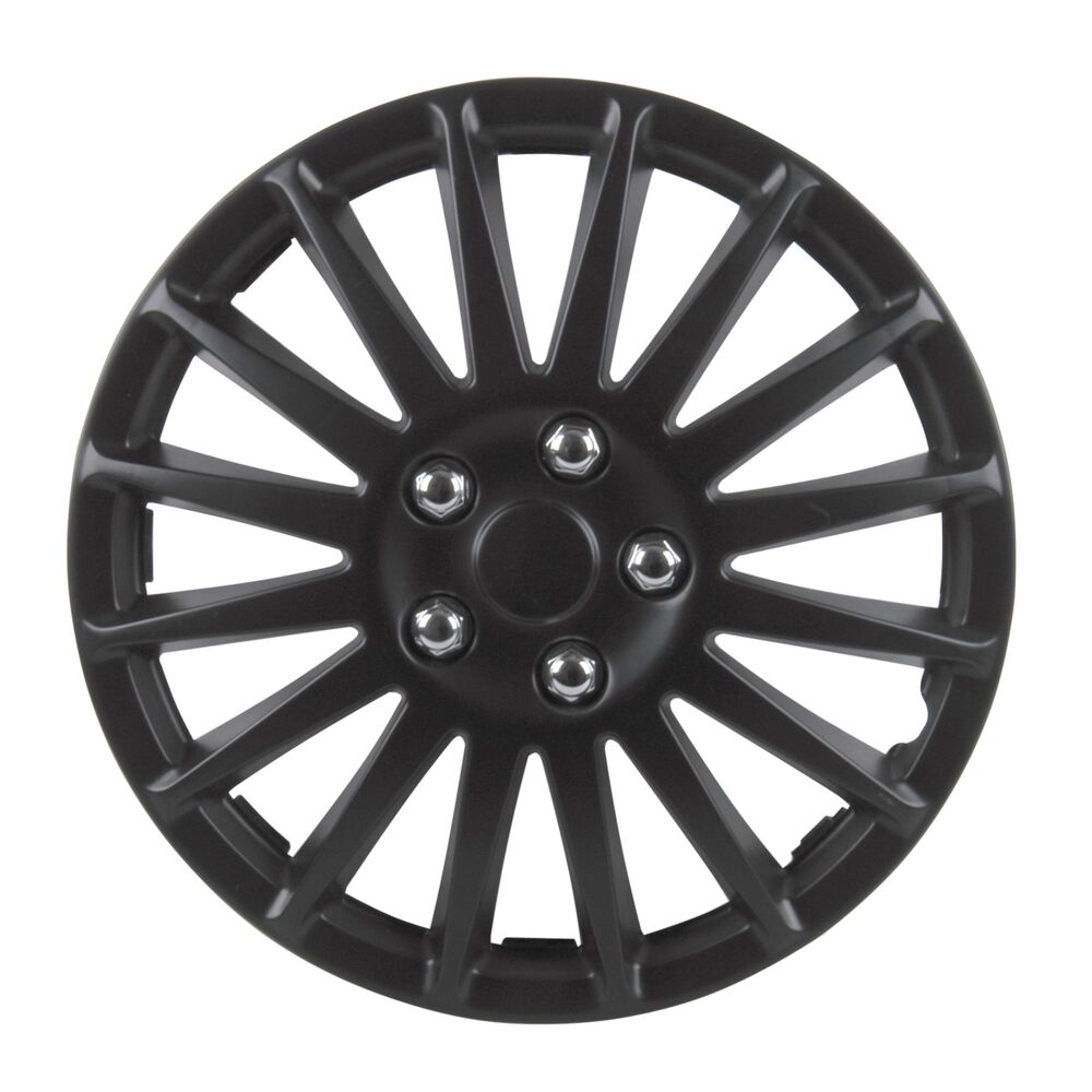 Radzierblenden "Suzuka" 4 St&uuml;ck 16 Zoll schwarz matt