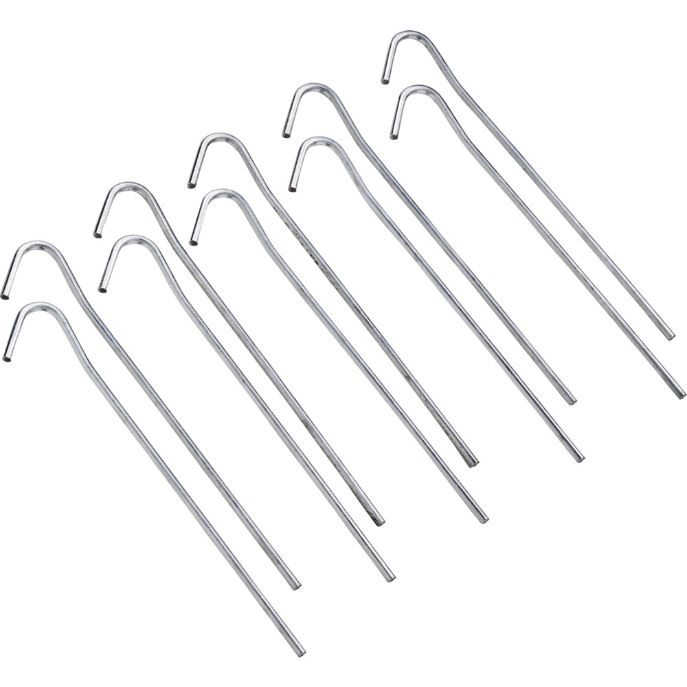 Zeltheringe Set 10 Stück aus verzinktem Stahl