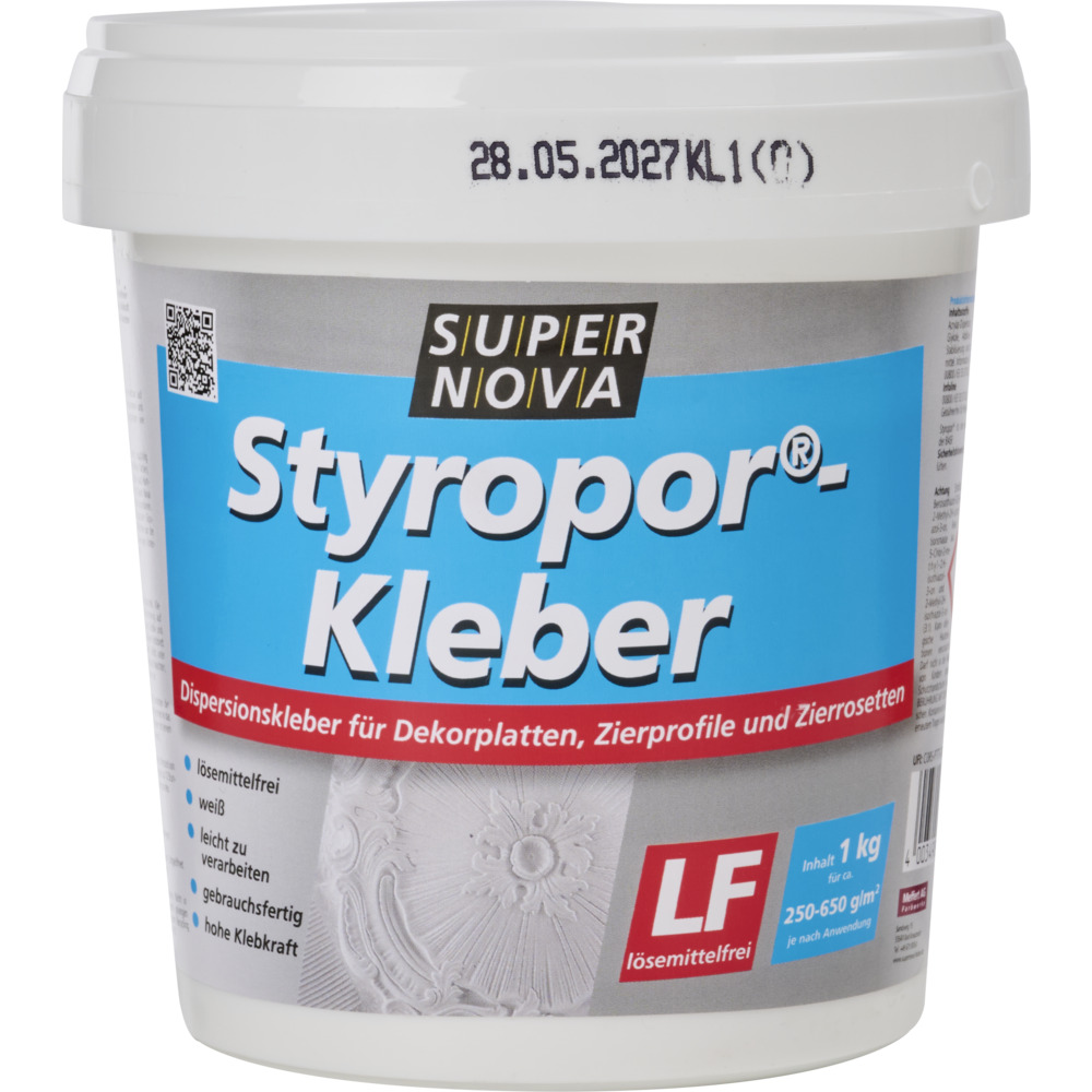Styroporkleber für innen 1 kg image number 1