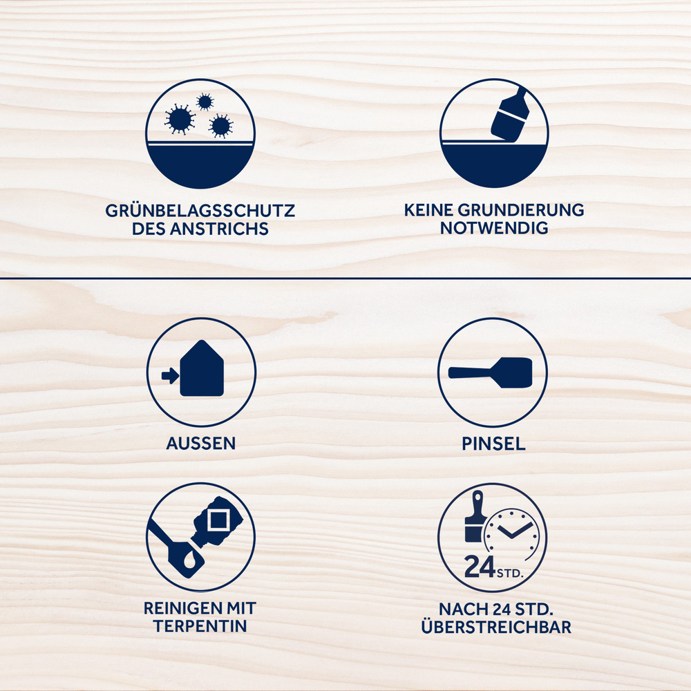 BONDEX Holzlasur f&uuml;r Aussen Nussbaum 2,5 Liter image number 1