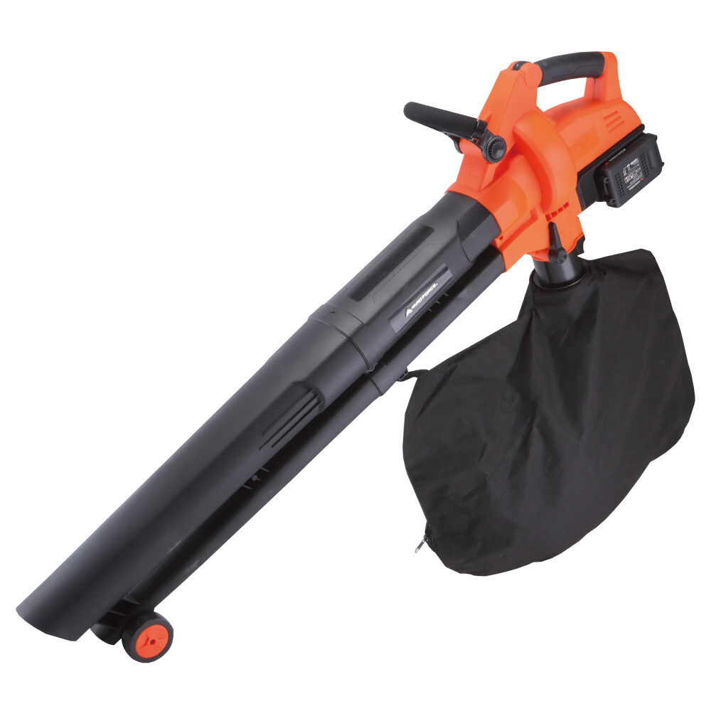 YARD FORCE Akku-Laubsauger 2 x 20 V mit 45 Liter Auffangbeutel