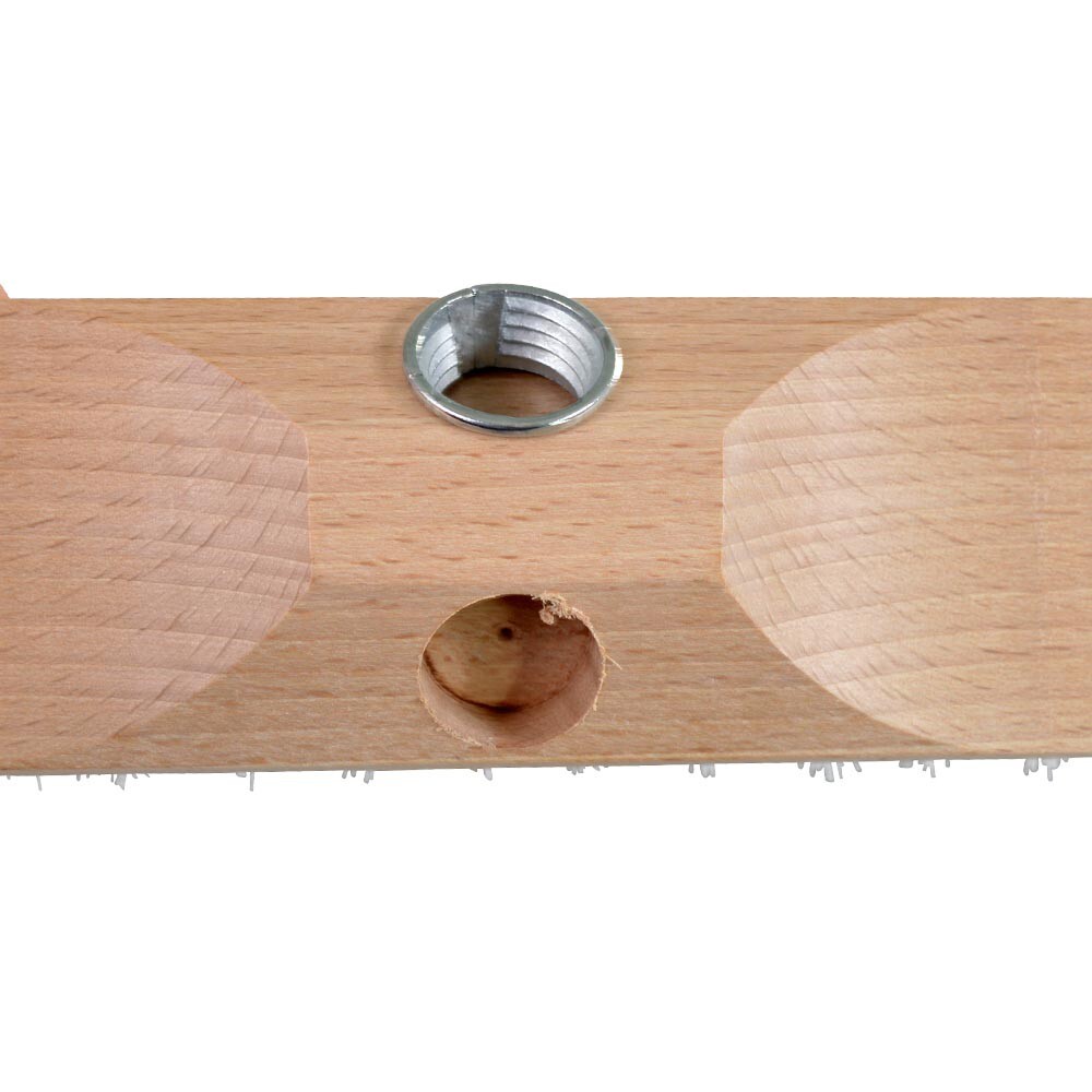 Schrubber 23 cm in Weiß aus Holz image number 3