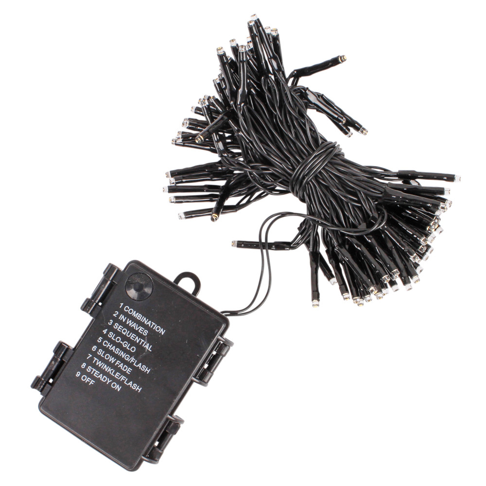 LED Lichterkette 48 LEDs warmweiß