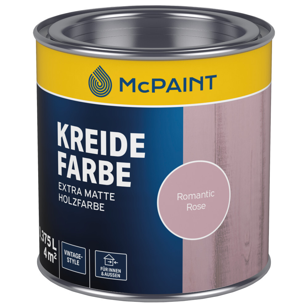 Kreidefarbe Romantic Rose 375 ml, Holzfarbe für Innen & Außen image number 0