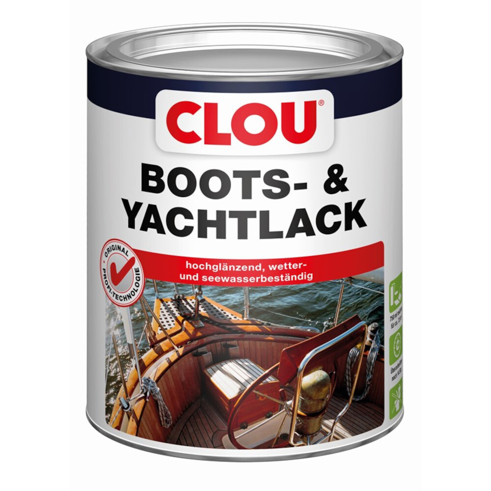 Boots- & Yachtlack farblos hochglänzend 750 ml