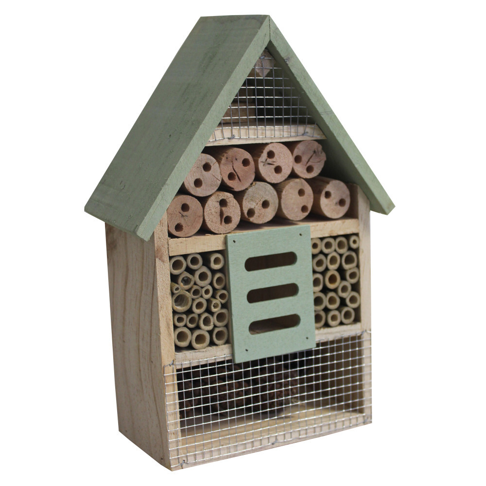 Insektenhotel in verschiedenen Farben 20 x 9 x 30 cm image number 0