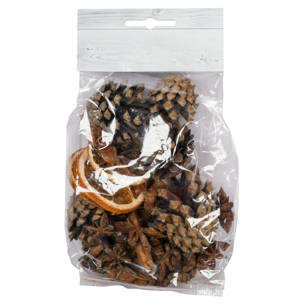Weihnachtsdeko "Potpourri“ Mischung mit Sternanis & Orangenscheiben 90 g