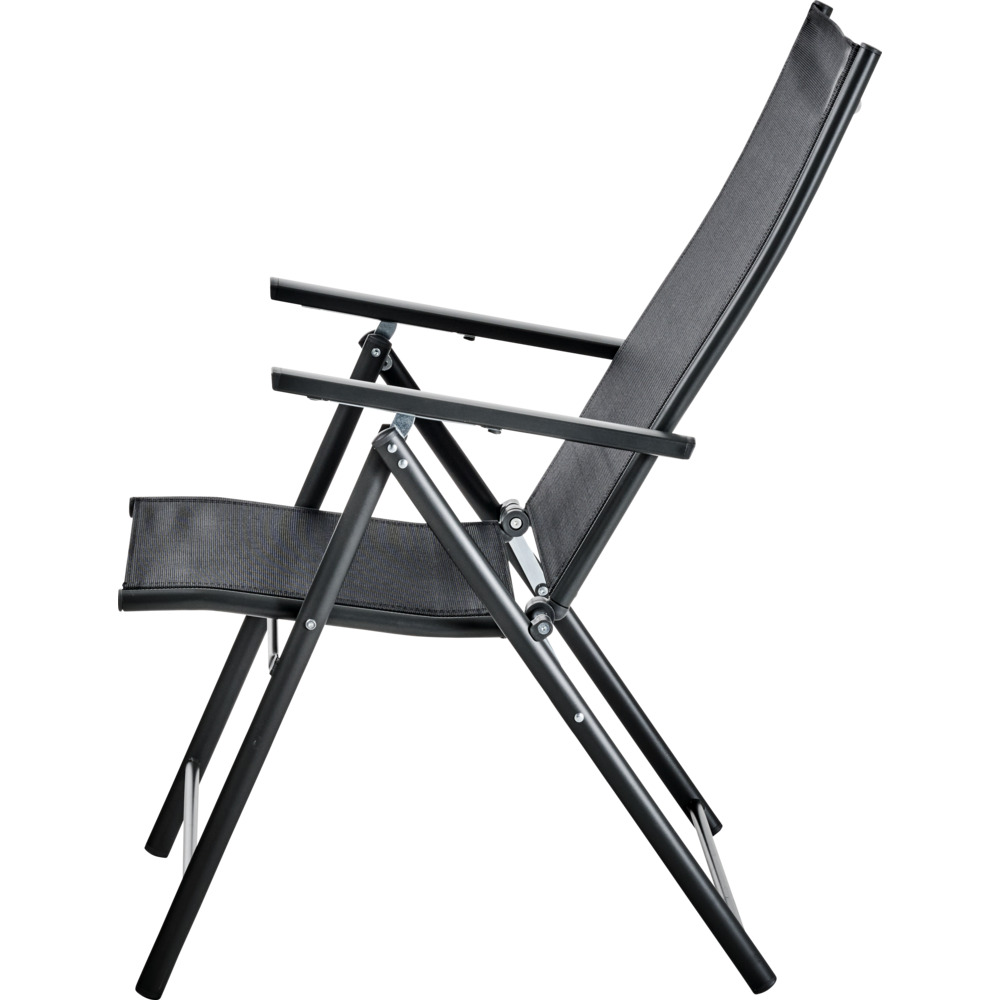 Garten-Klappsessel dunkelgrau image number 3