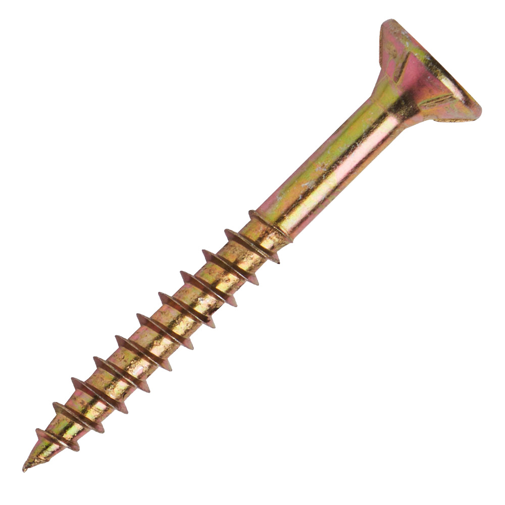 Spanplattenschraube 6x50 mm PZ 1kg FISHBULL-Pack Senkkopf Teilgewinde Kreuzschlitz image number 1