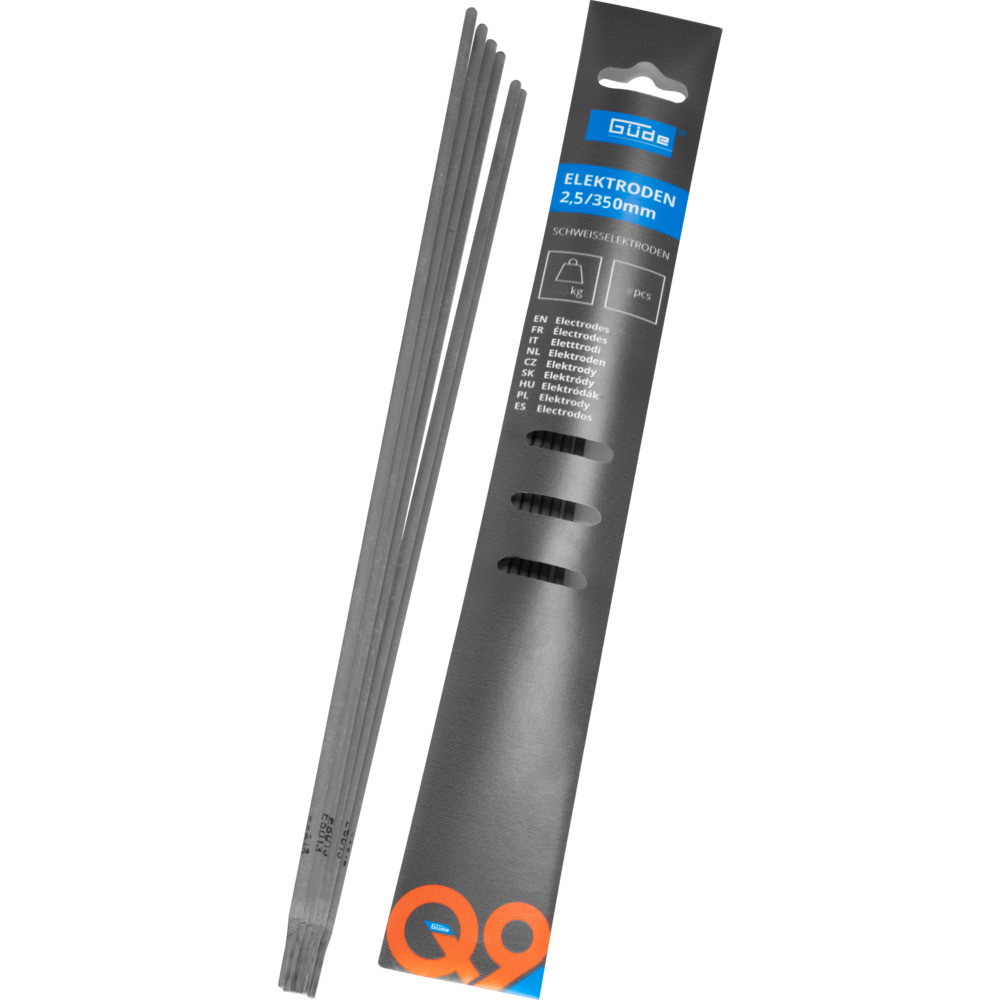 G&uuml;de&reg; Schwei&szlig;-Elektroden rutilumh&uuml;llt  &Oslash; 2,5 mm x 350 mm 15 St&uuml;ck
