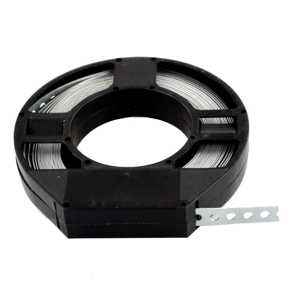 Lochband 17x0,75 mm aus Stahl 10 m