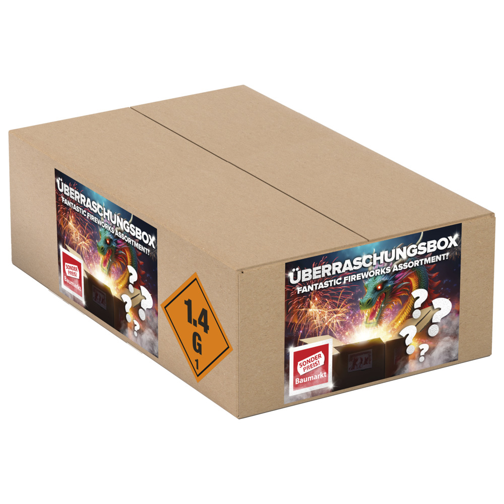 Sonderpreis Baumarkt Feuerwerk Jubiläumsbox