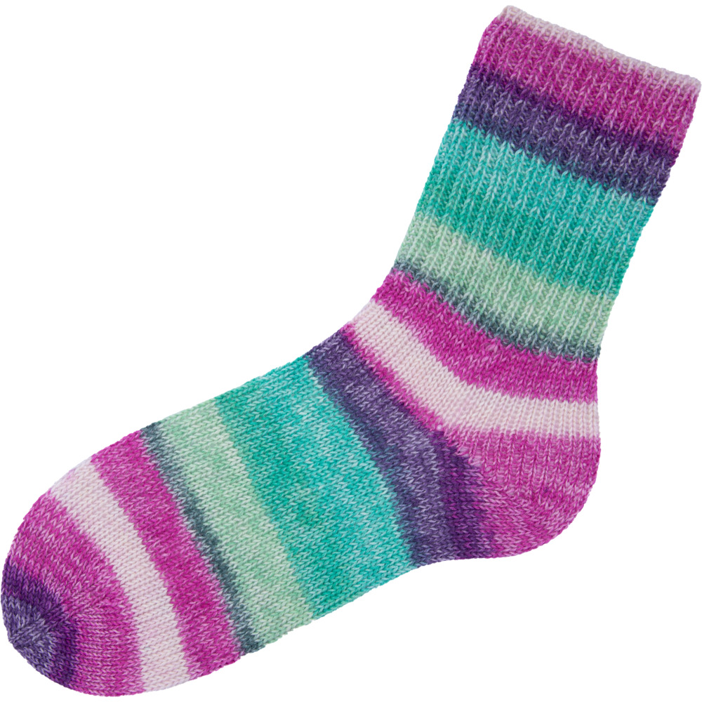 Garn Hot Socks Madena 4-fach berry-lagune 100g image number 1
