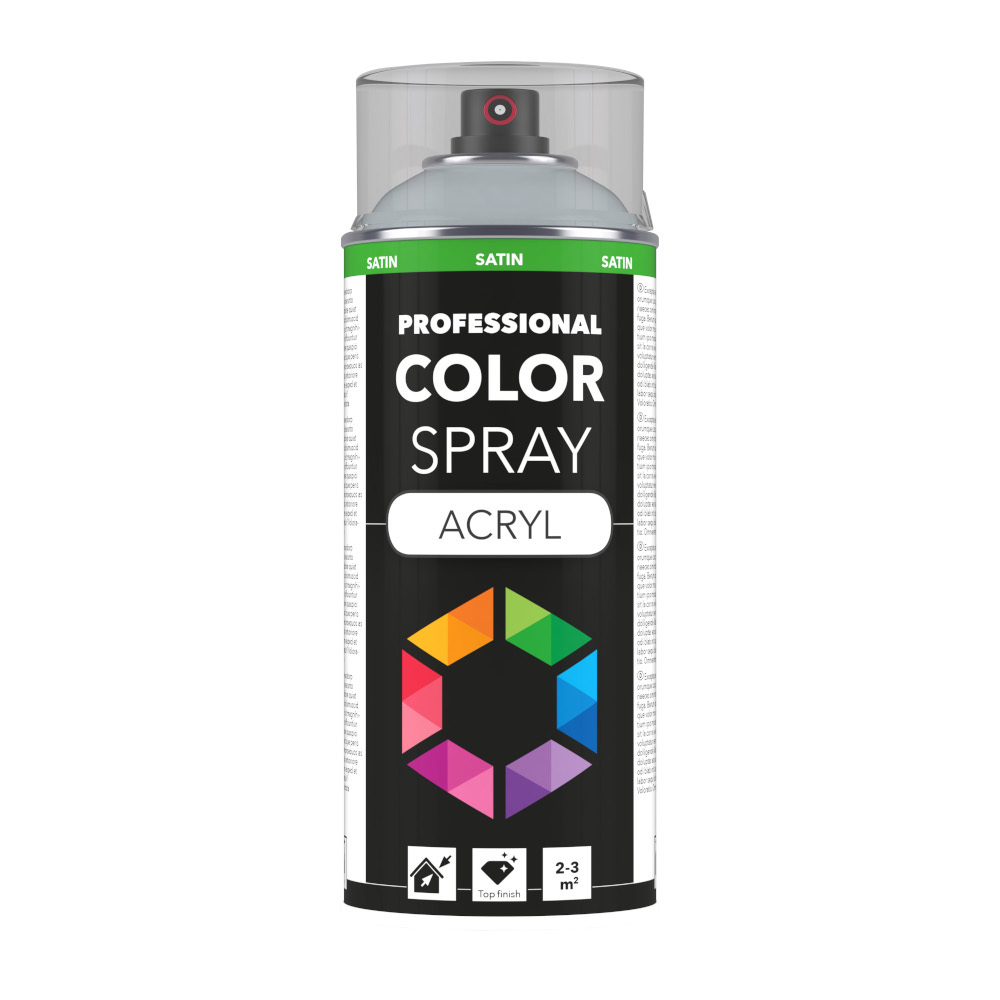 Profi-Spray satin Silbergrau