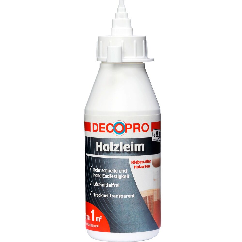 DECOPRO Holzleim in der Tube transparent - B-Ware image number 0