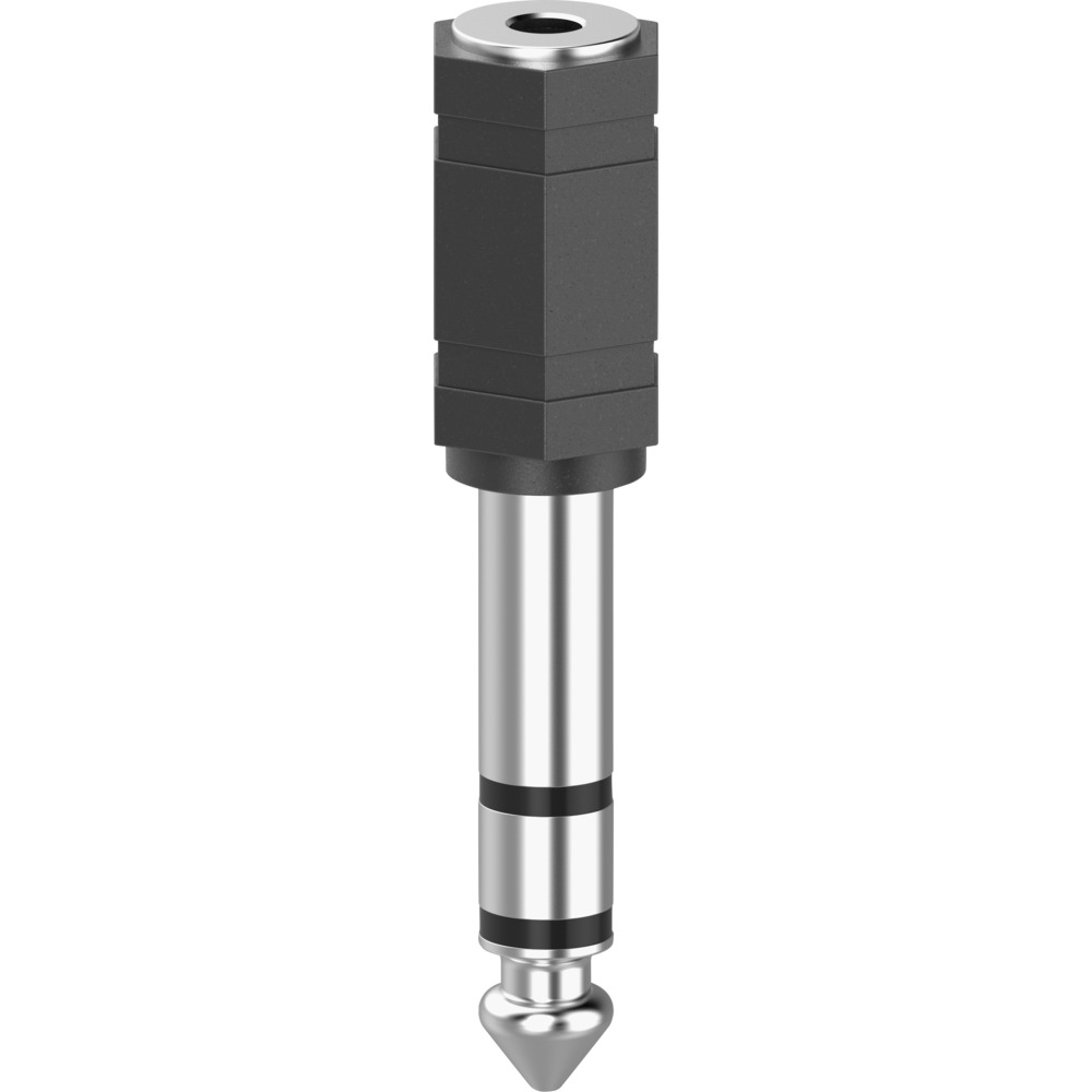 Audio-Adapter 3,5mm Klinken Kupplung - 6,3mm Klinken Stecker