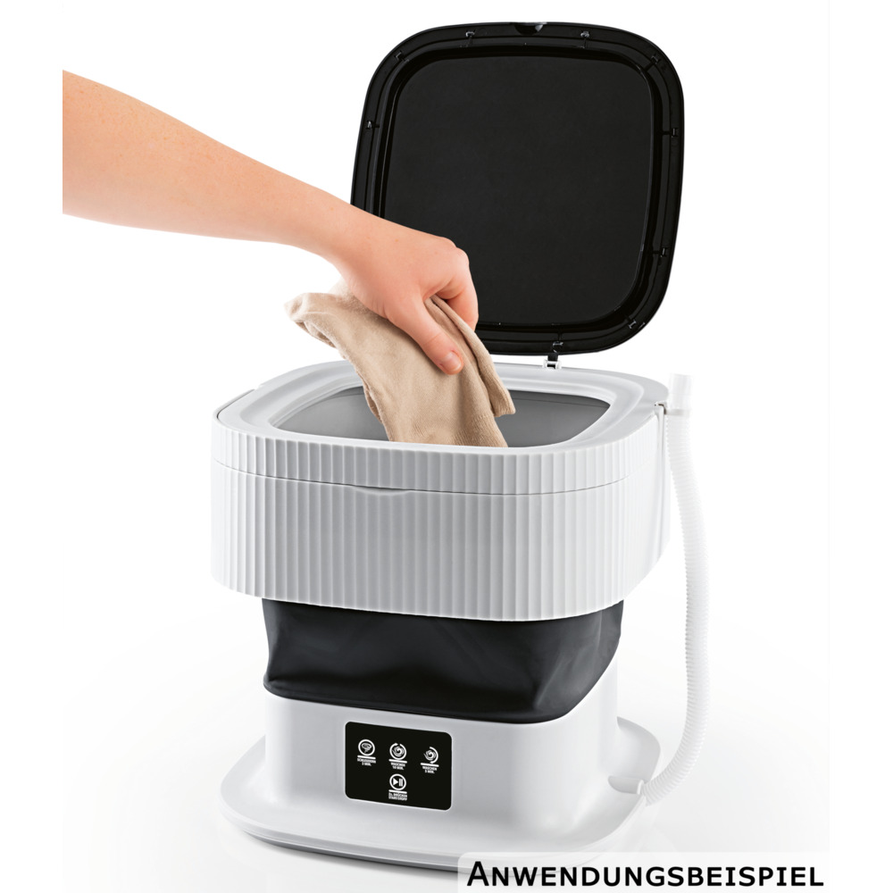CLEANmaxx Mini-Waschmaschine 40W weiß image number 7