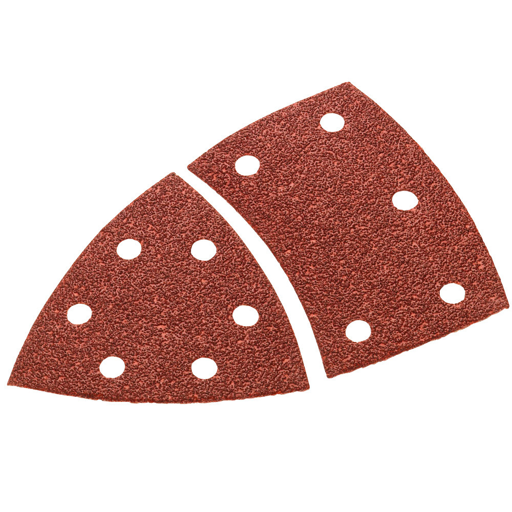 Delta Schleifscheiben Set 6 Stück Klett 100 x 150 mm Körnung K 60 image number 1