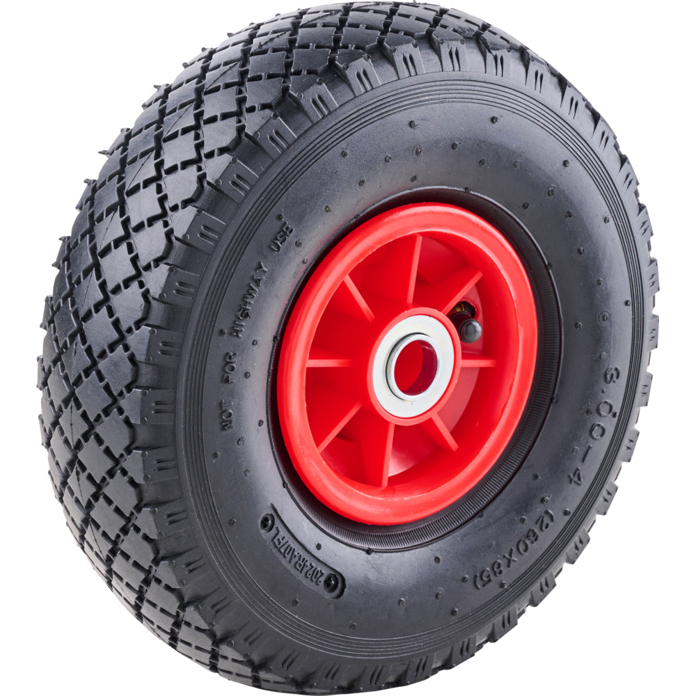 Sackkarrenrad &Oslash;260 mm 3.00-4" mit Kunststofffelge, luftbereift image number 2