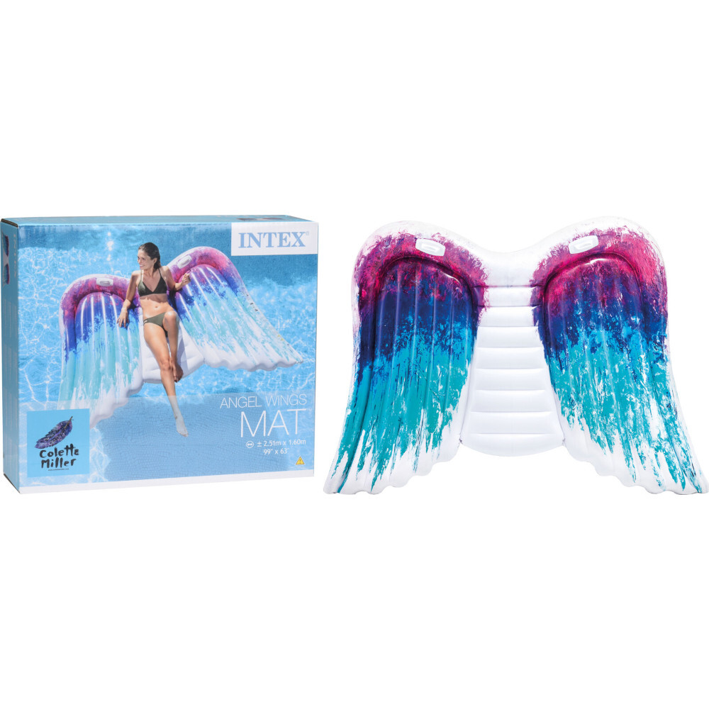 INTEX® Luftmatratze Engelsflügel mit zwei Luftkammern